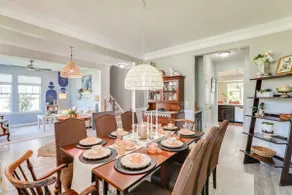 Media Room & Yard: Modern Moncks Corner Home - Image 2