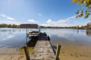 Lakefront Home with Dock, Firepit & Private Deck - Image 5