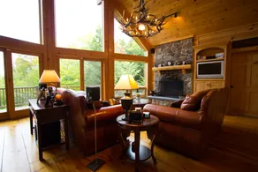 Vail Log Cabin - Large Custom Log Home. Spacious, family-friendly and close to Sunday River - Image 5