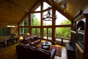 Vail Log Cabin - Large Custom Log Home. Spacious, family-friendly and close to Sunday River - Image 4