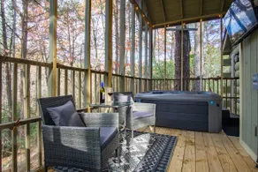 Romantic Cabin Near Helen: Hot Tub + Fireplace - Image 5