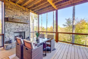 Modern Mtn Cabin w/ Deck & Views in Blue Ridge! - Image 2