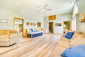 Steps to Long Lake Cabin with Patio in Harrison - Image 5