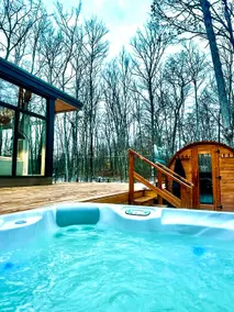 Sköv Cabin Luxury Escape | Cedar Sauna & Hot Tub - Image 3