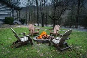 Stargazing Cabin | Fireplace • Fire Pit • Porch - Image 3