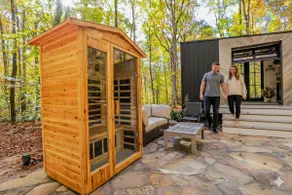 Wellness Cabin W/ Hot tub, Sauna, Cold Plunge. - Image 5