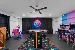 Vivid Vintage I Stock Tank Pool + Golf & Arcade - Image 3