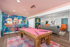 Vivid Vintage I Stock Tank Pool + Golf & Arcade - Image 2