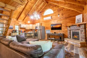 Pet-friendly 1BD Cabin w/ Hot Tub! Fire Pit + BBQ! - Image 2