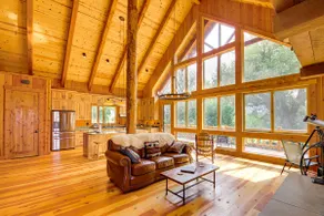 Nordic Style Lodge w/ Deck on 80 Acres in Arlee - Image 5