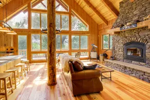 Nordic Style Lodge w/ Deck on 80 Acres in Arlee - Image 3