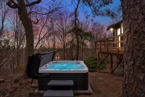 Modern Pocono Treehouse | Hot Tub | Lake Access - Image 5