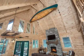 Lakeside Log Cabin | Hot Tub • Arcade • Views - Image 4