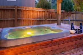 Hot Tub + Patio, Near Trails | Old Mill Getaway - Image 2