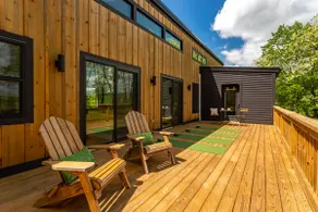 Chic Country Contemporary w/ Fireplace - Image 2