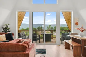 Sunset Peak| A-Frame Bohemian Design | Bluff Views - Image 3