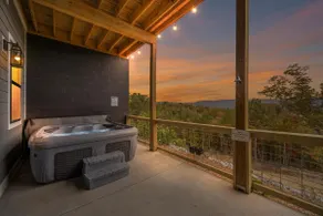 Sunset Peak| A-Frame Bohemian Design | Bluff Views - Image 4