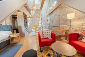 Loft avec vue sur la Cathédrale de Fribourg - Image 4