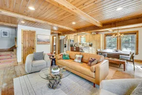 Hot Tub + Fireplace: Cozy Angel Fire A-frame Cabin - Image 5