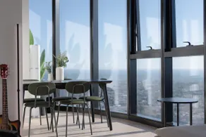 40th Floor Shadow Play Modern Sub-Penthouse with Views, Pool & Sauna - Image 4