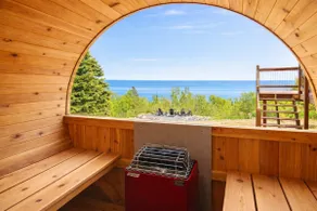 Superior utsikt - 2 sovrum samt ett loft, 2 badrumsstuga med utsikt över sjön - Image 3