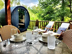Romantic Lake Logan Cabin with Hot Tub and Sauna - Image 2