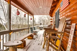 Deck & Fire Pit: Secluded Cabin Near Lake Francis! - Image 2