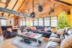 Deck & Fire Pit: Secluded Cabin Near Lake Francis! - Image 5