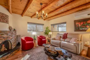 Walk to the Plaza, Kiva Fireplace, Fun Patio - Image 4