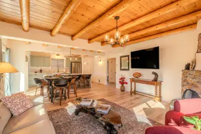 Walk to the Plaza, Kiva Fireplace, Fun Patio - Image 2