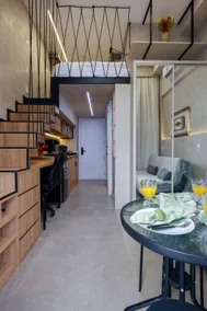 Studio near Consulate USA-Metro Brooklin, swimming pool - Image 4