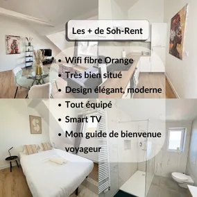 Soh Rent Apartment 3 Schiltigheim Tv Wifi - Image 2