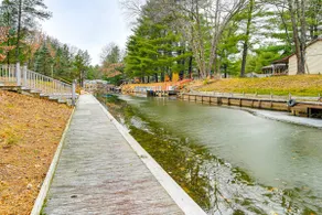 Canal-front Cabin: Dock & Fire Pit in New Lisbon - Image 2