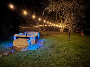 2.5ac Forest Retreat:Hot Tub, Game Cabin, No Fees! - Image 3