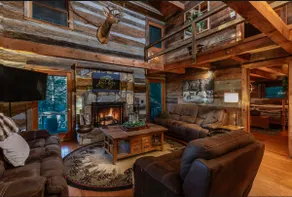 Rustic-Chic Log Home | Hot Tub, Sauna, Ski Resort - Image 2