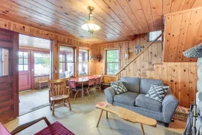 Dock, Beach, Views: Rustic Green Lake Cottage - Image 3