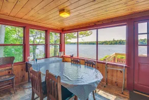Dock, Beach, Views: Rustic Green Lake Cottage - Image 4