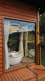Refúgio dos Lobos - Chalet with bathtub and fireplace SC - Image 2