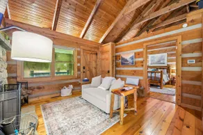 Red Cedar Log Cabin | Hot Tub! + Pet-Friendly! - Image 5