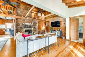 Waterfront Log Cabin in Kentucky: Fire Pit, Grill! - Image 4