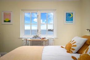 Voll ausgestattete Ferienwohnung mit Garten | Wasserblick | Strand in der Nähe - Image 3