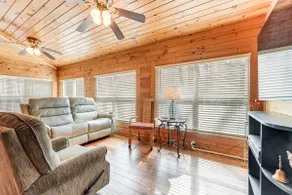 7 Mi to Lake Chatuge: Creekside Cabin w/ Decks! - Image 3