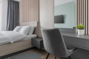 Chic Grey Escape - Free Parking, Self Check-In - Image 3