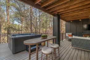 Midtown Ruidoso Riverfront Cabin | 3 King Suites - Image 2