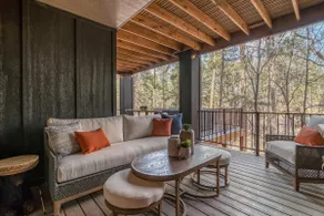 Midtown Ruidoso Riverfront Cabin | 3 King Suites - Image 5