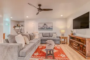 Midtown Ruidoso Riverfront Cabin | 3 King Suites - Image 3