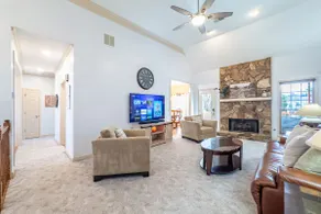 Cartersville Home with Basement Media Room & Yard - Image 5