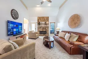 Cartersville Home with Basement Media Room & Yard - Image 4