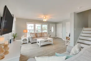 Walk to Shore: Multi-deck Townhome in Kure Beach! - Image 5