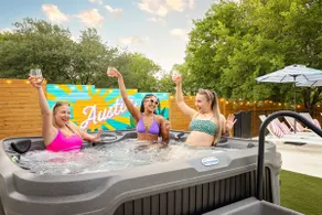 Uptown Oasis | Pool Spa Karaoke Game-Room Fire Pit - Image 3